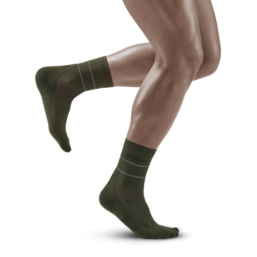 Training Mid Cut Compression Socks for Men