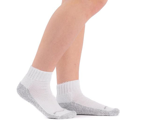 Doc Ortho Casual Comfort Antimicrobial Diabetic 1/4 Crew Socks