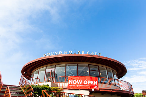 EQ Round House at Golden Gate Bridge cafe now open exterior image