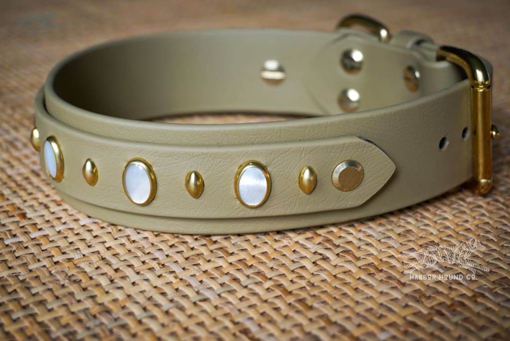 Harbor Hound Co. - HERMES 1.5 Gemstone Buckle Collar