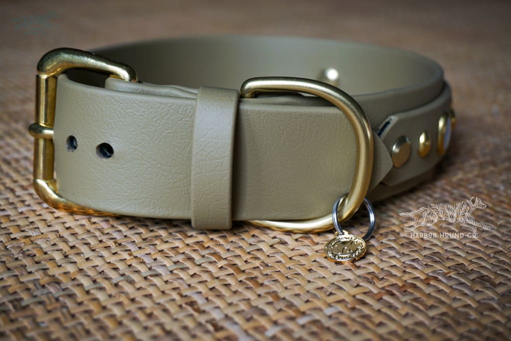 Harbor Hound Co. - HERMES 1.5 Gemstone Buckle Collar