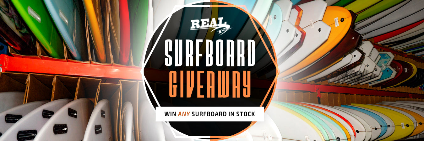 2023 REAL Surfboard Giveaway - Win Any Surfboard in Stock