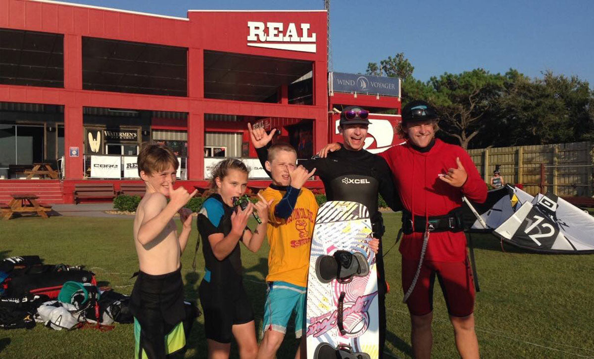 Kids Kiteboarding Lessons