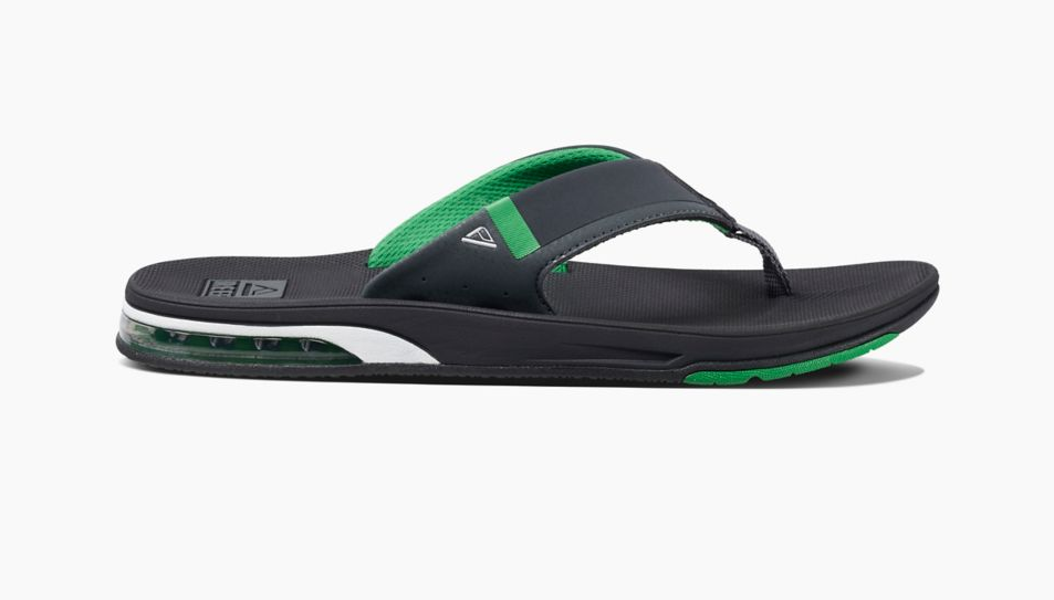 Reef Fanning Low Sandal-Black/Green 