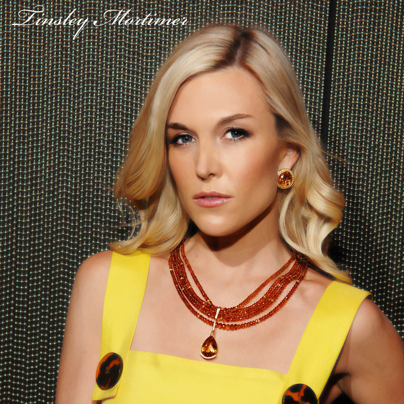 tinsley mortimer gold link necklace