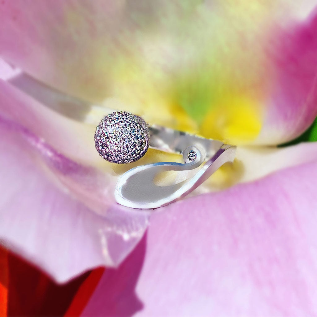 Alex Soldier White Calla Ring