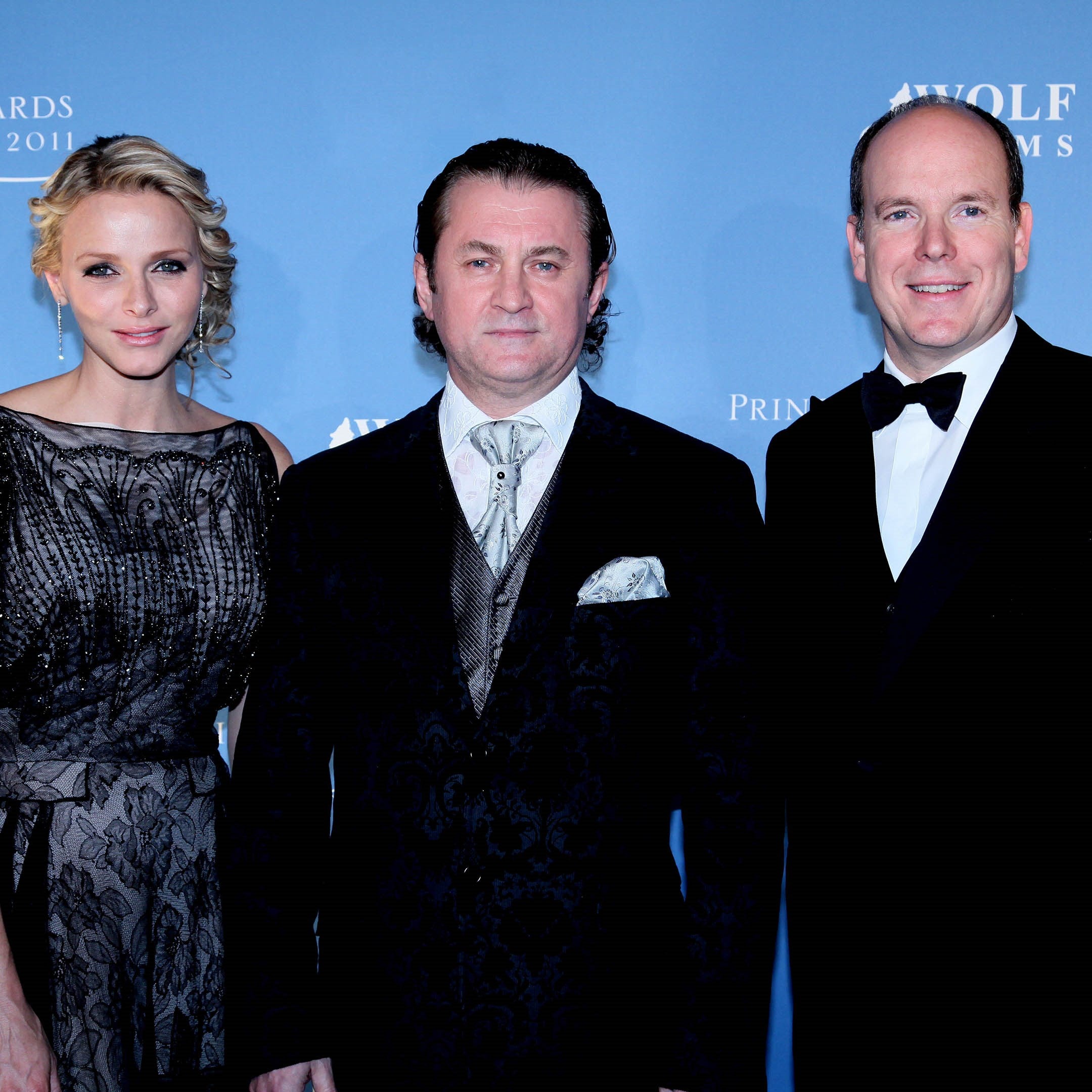 ALEX SOLDIER WITH HSH PRINCE AND PRINCESS OF MONACO