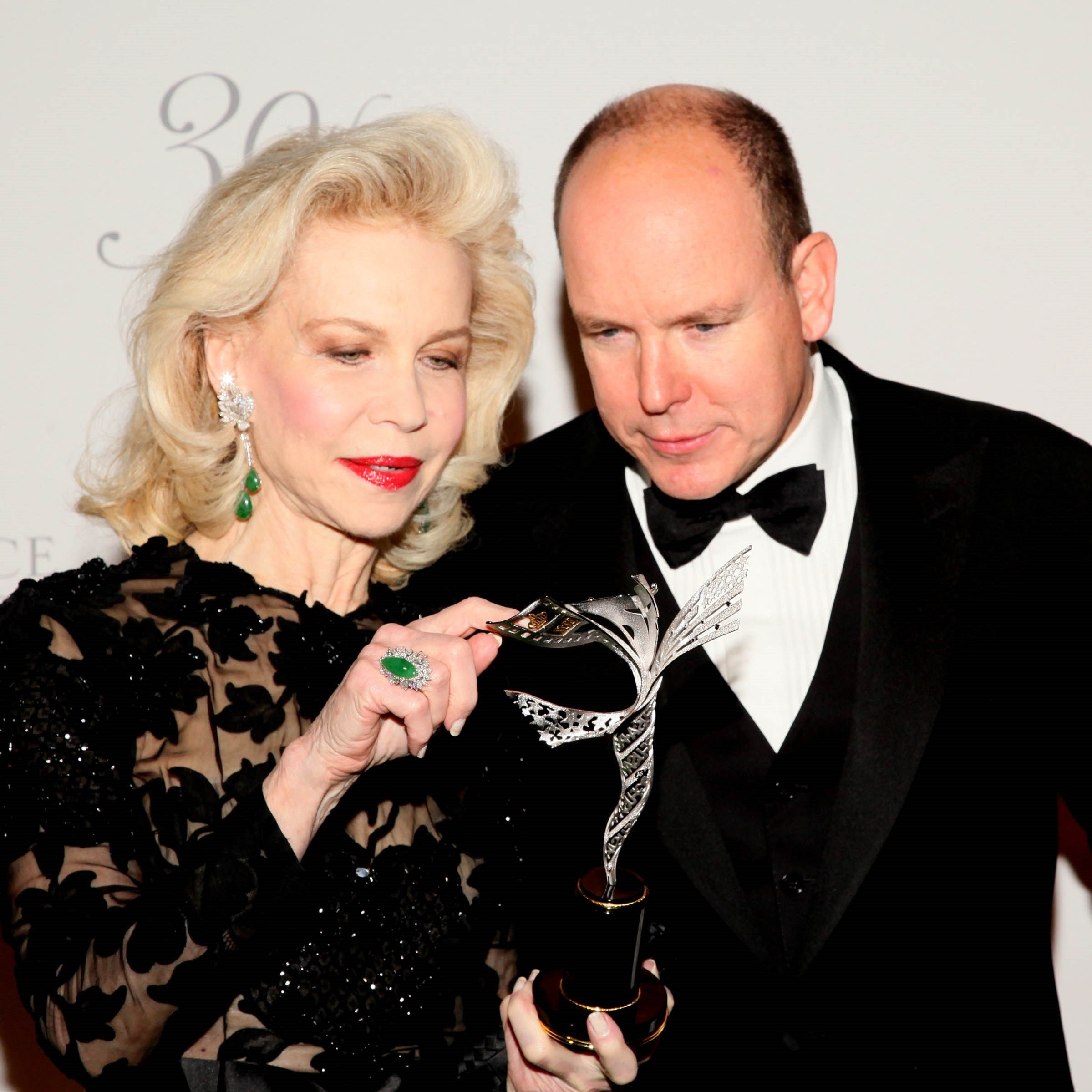 HSH PRINCE ALBERT II OF MONACO AND LYNN WYATT