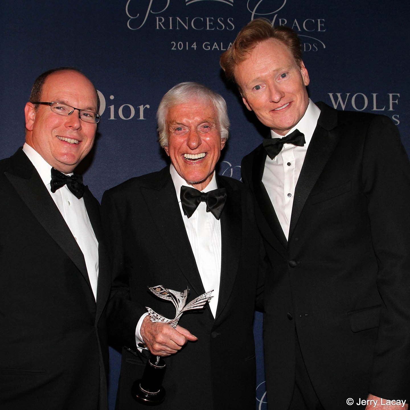 HSH PRINCE ALBERT II OF MONACO & CONAN O’BRIEN PRESENTING DICK VAN DYKE