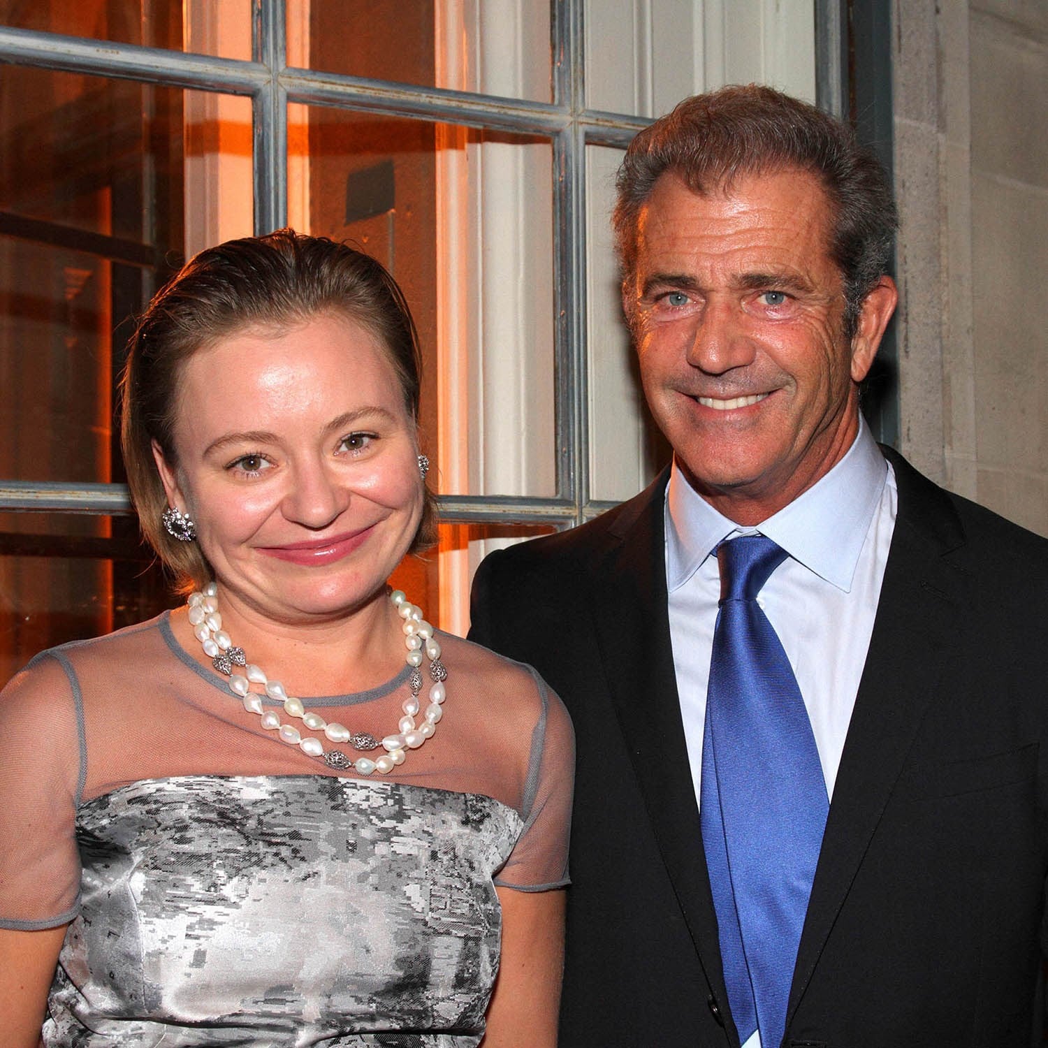 MEL GIBSON AND MARIA SOLIDER