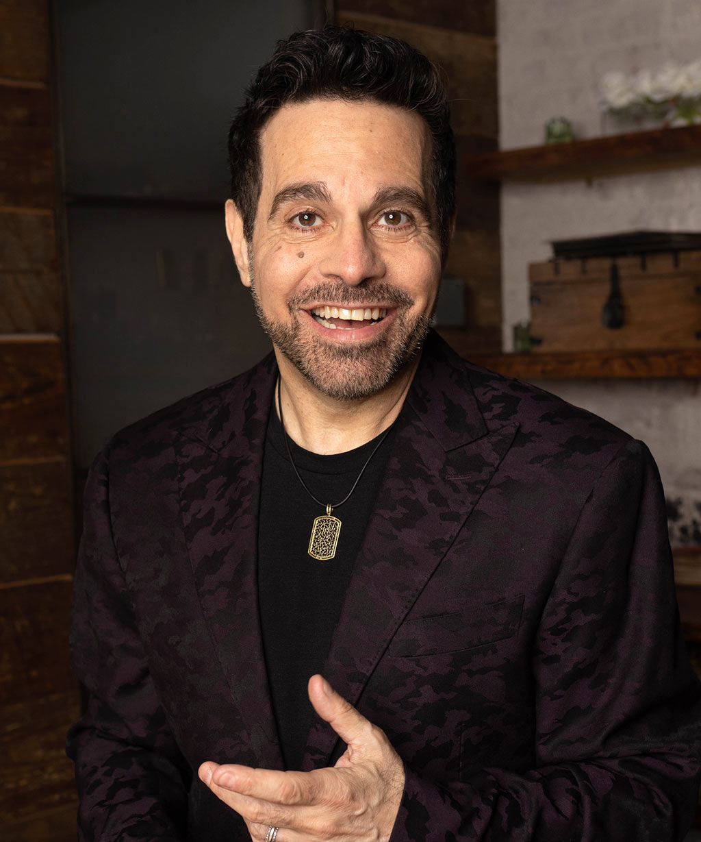 Mario Cantone rocks Alex Soldier