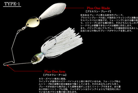 Gan Craft Killers Type-1 Spinnerbait – Japan Import Tackle