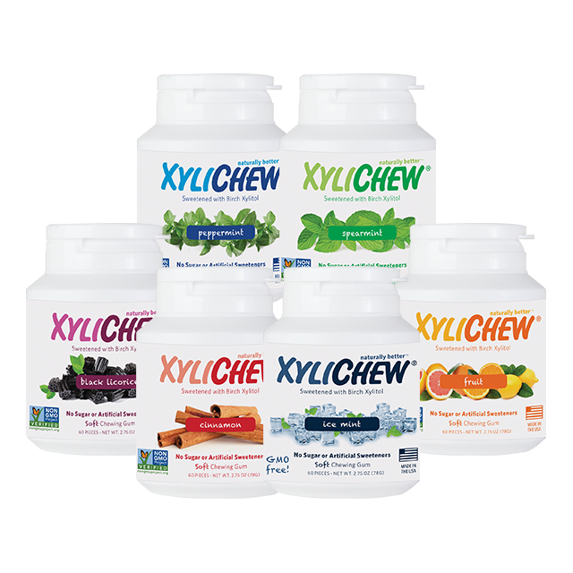 XyliChew Soft Chewing Gum Jar - 60 pieces – Xylichew
