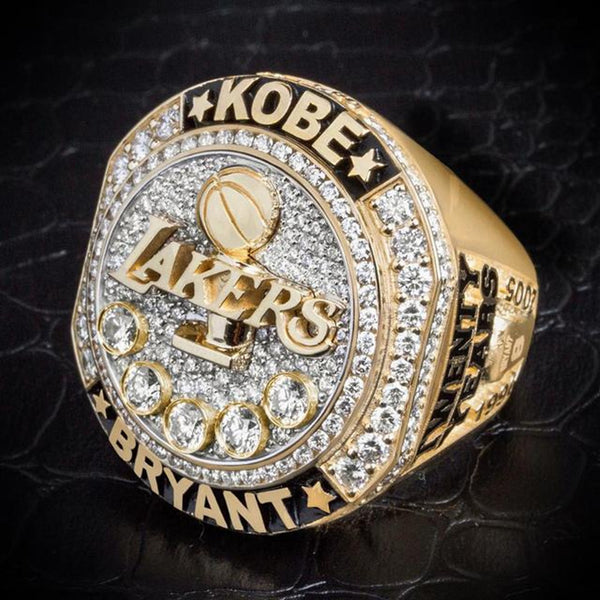 Kobe Bryant LA Lakers NBA Championship Ring Sport Championship Rings
