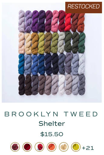 Brooklyn Tweed Shelter