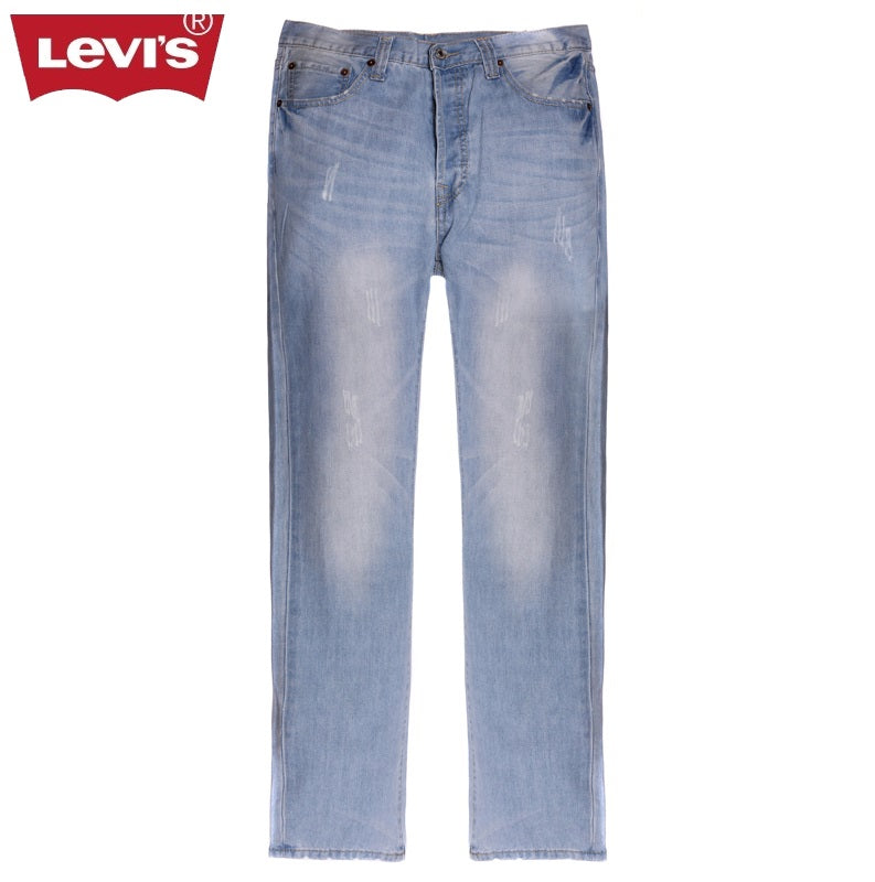 light colored levi jeans