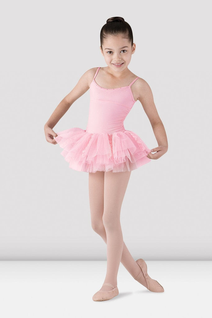 grens cultuur Hoopvol Bloch CL7207 Miliani Rosette Trimmed Tutu Dress (Child) – Sandy's Dancewear