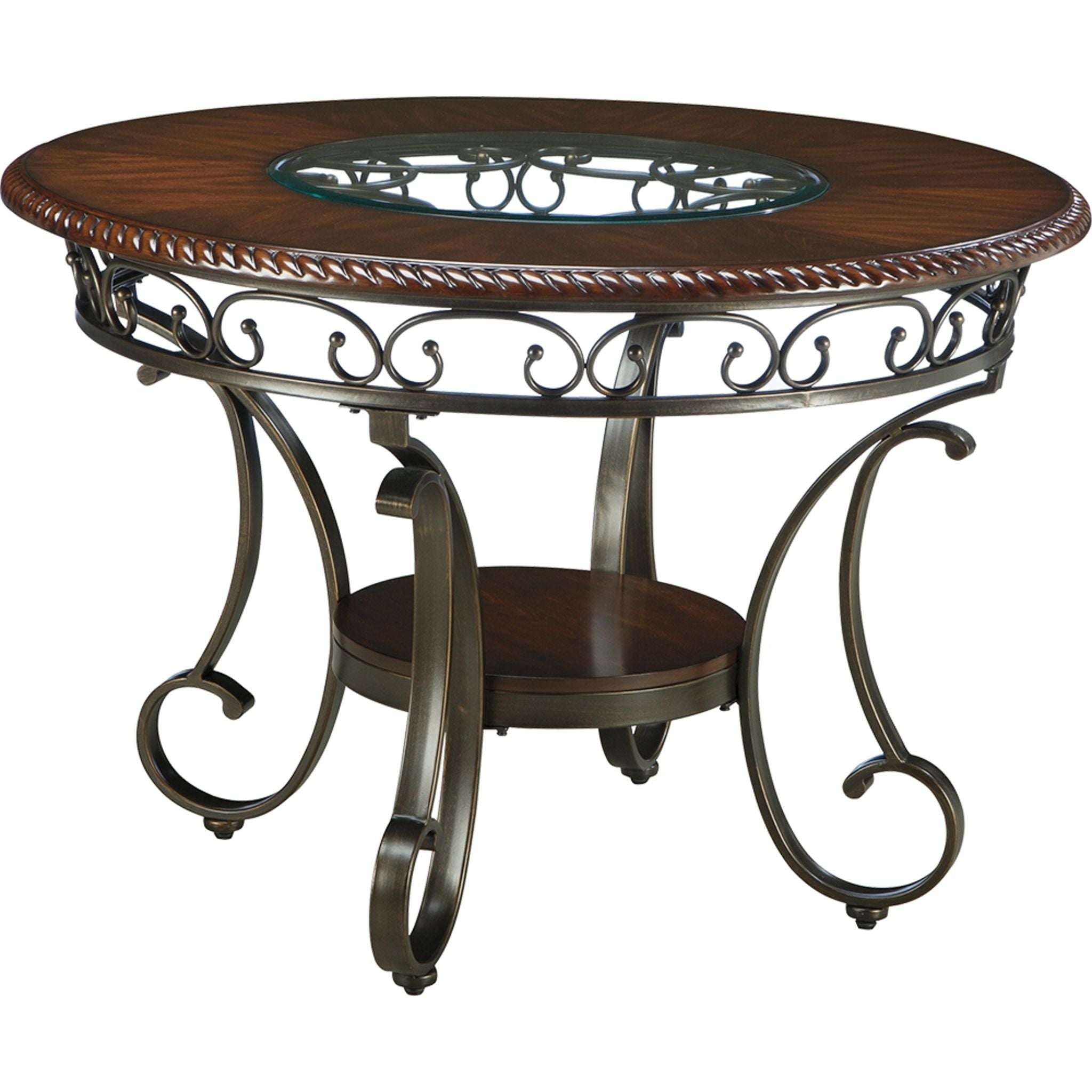 Round Glass Coffee Tables At Ashley Furniture : Marion Coffee Table