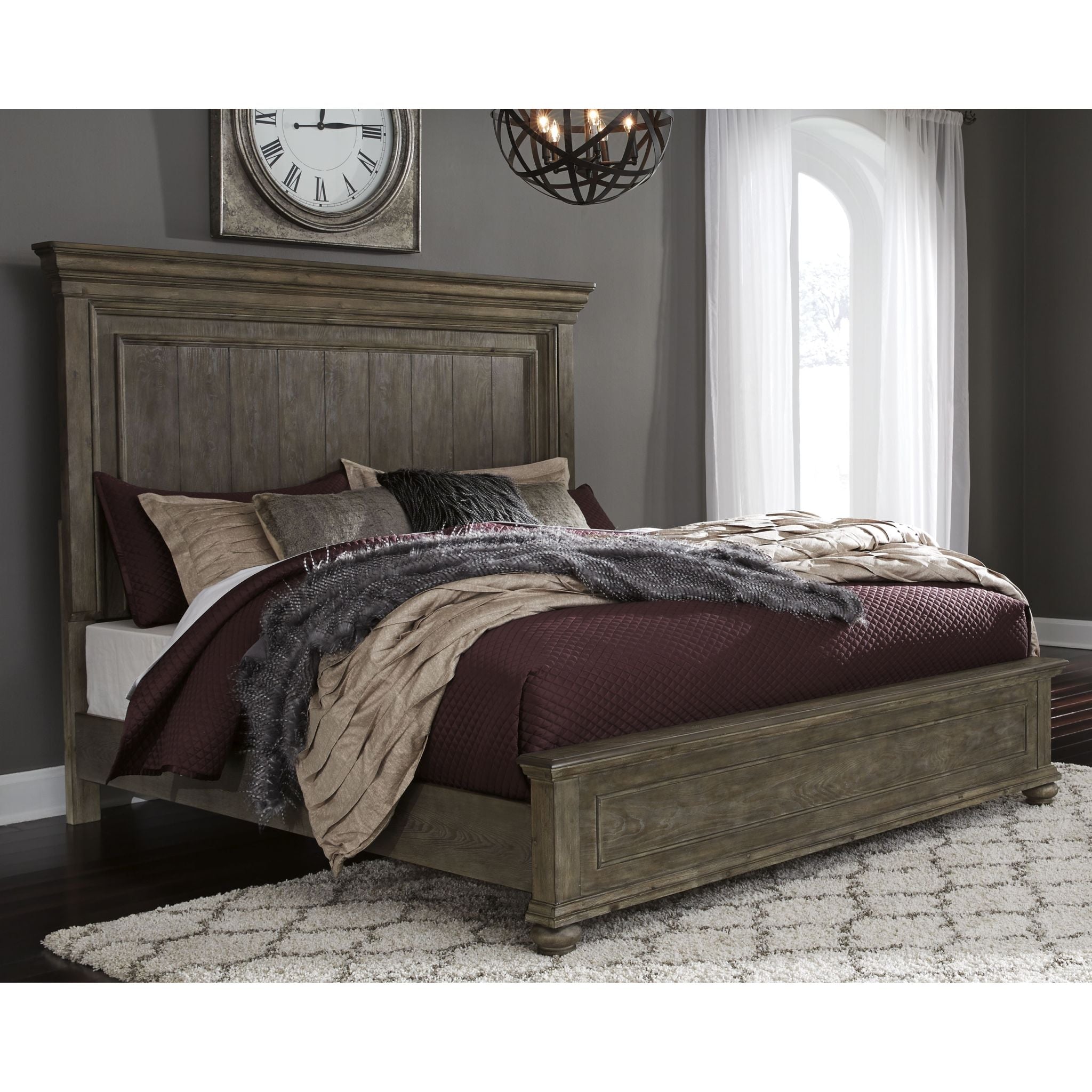 Johnelle- EXCLUSIVE 3 Piece Queen Panel Bed - Ashley ...