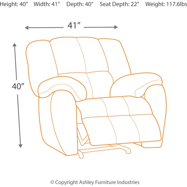 dylan durablend rocker recliner