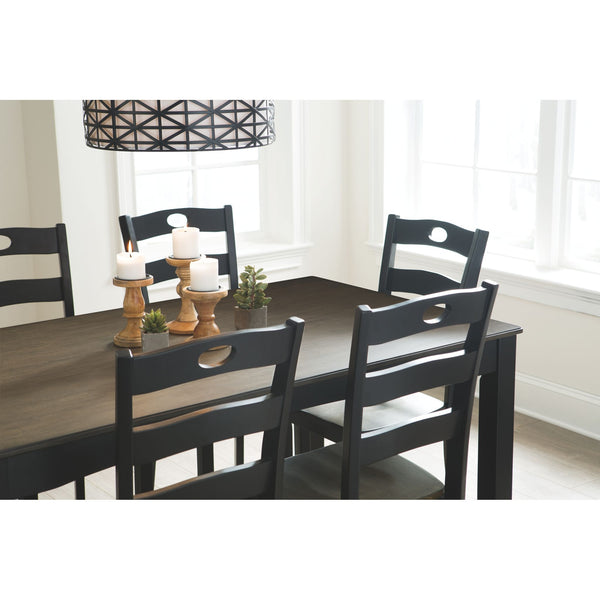 froshburg 7 piece dining set