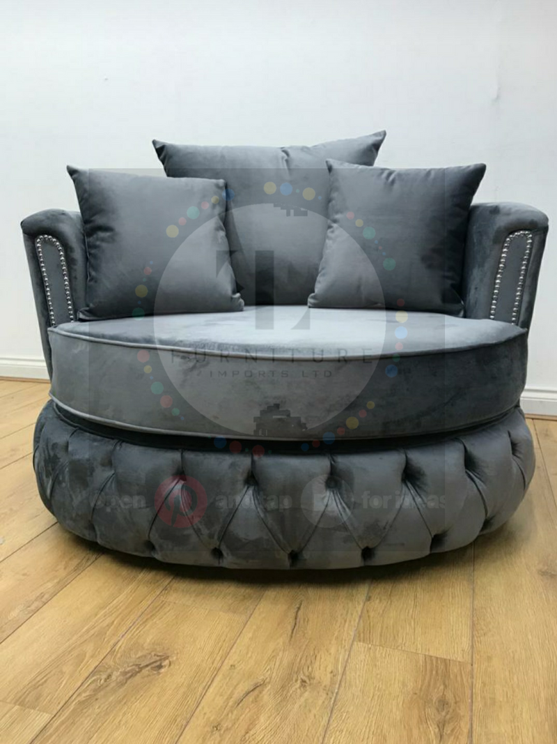 swivel cuddle chair the range