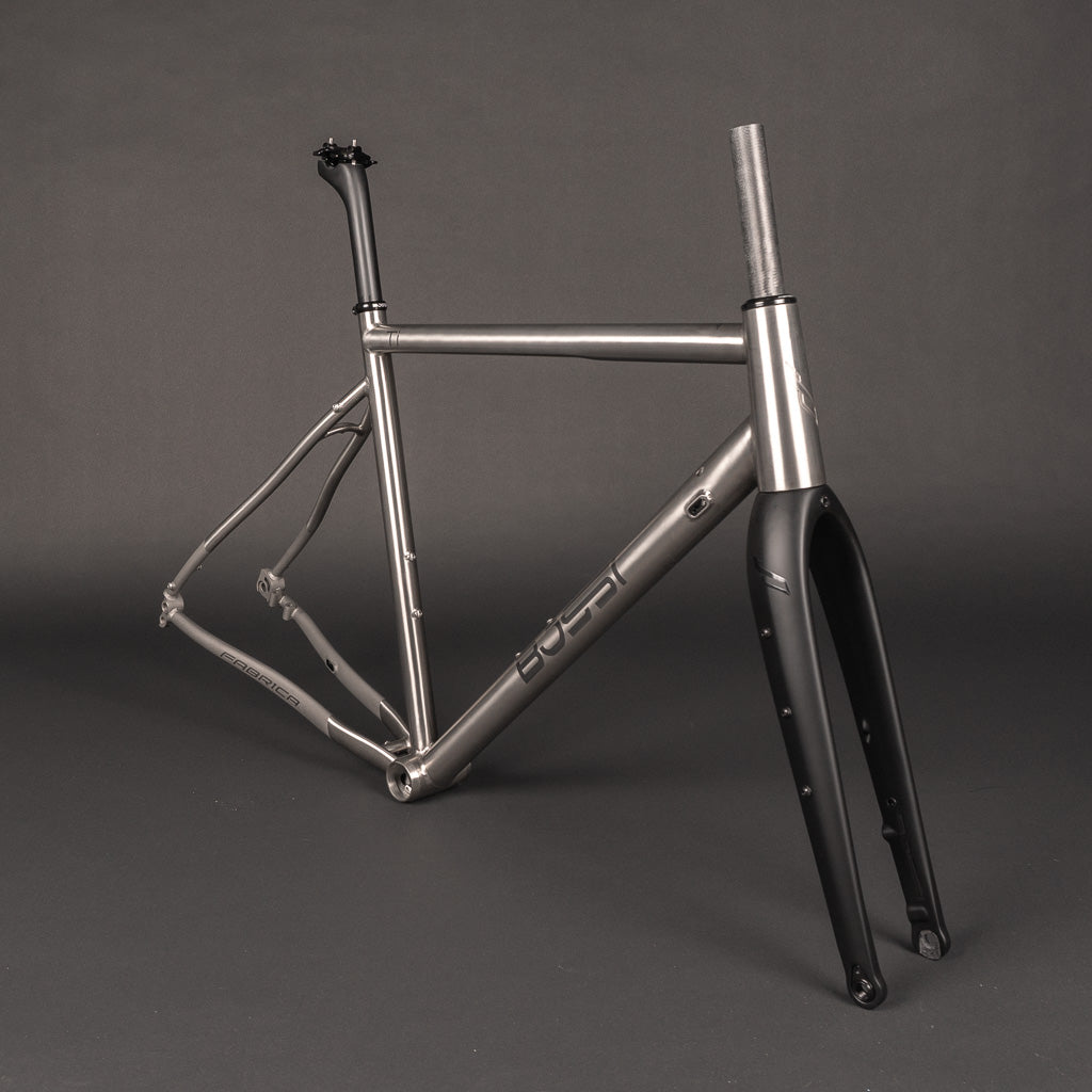 alloy gravel frameset