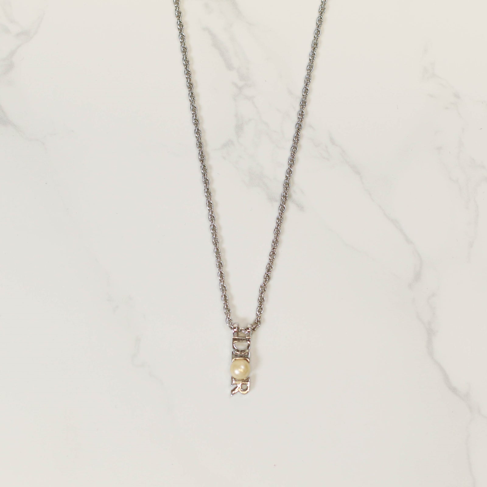 Authentic DIOR vintage pendant reworked necklace  NECK