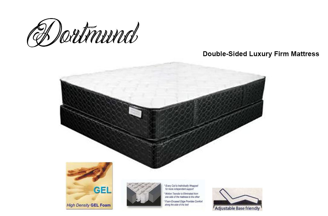 Dortmund Firm - 2 Sided Flippable Mattress - Brownie Furniture