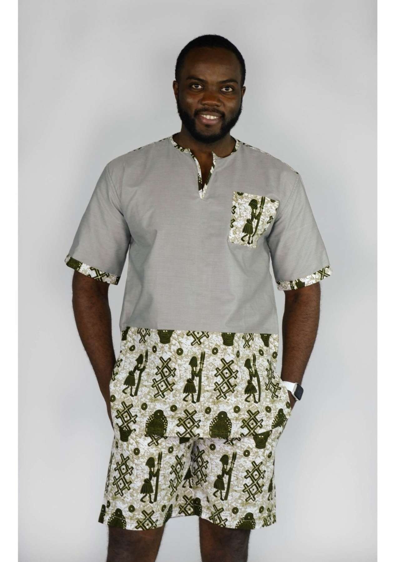 Ankara shorts | Authentic, hand-made, modern african fashion