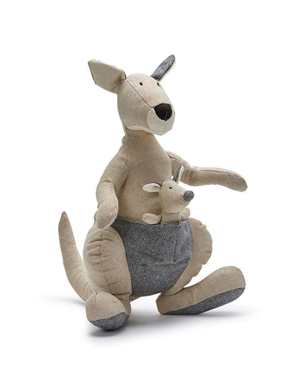 Nana Huchy Kylie The Kangaroo Toy with joey in pouch