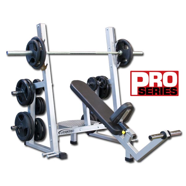 LEGEND FITNESS PRO SERIES OLYMPIC INCLINE BENCH – CFF