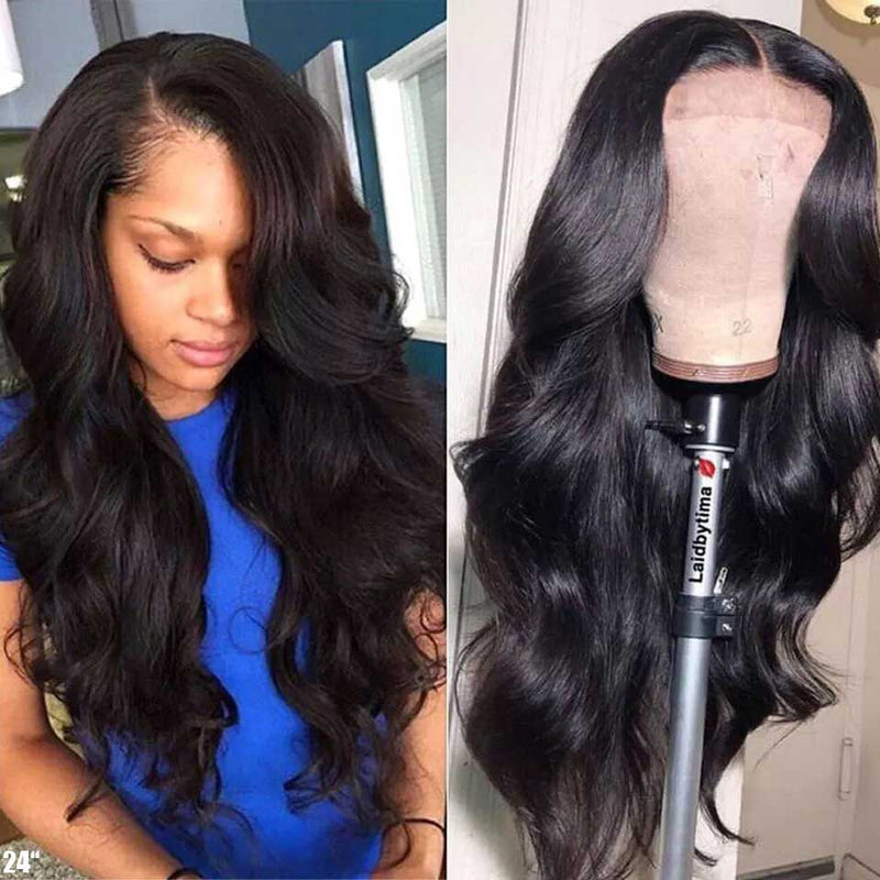 13X4 Lace Front body wave Human Hair Wigs 180 Density – Destiny Boutique