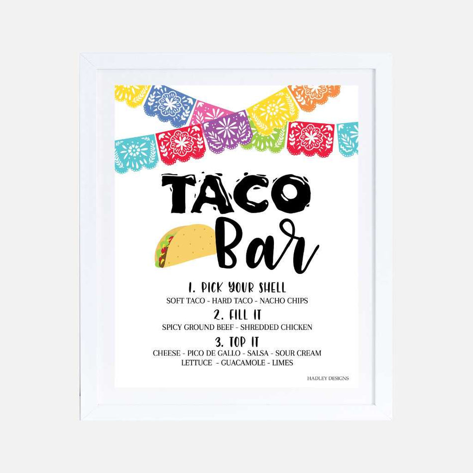 Taco Birthday Card Free Printable