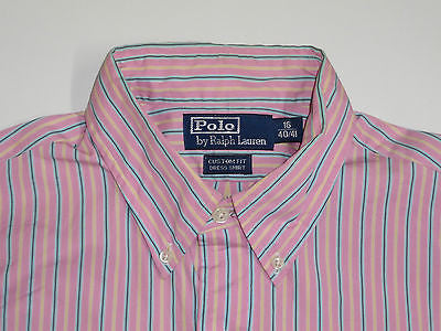 polo ralph lauren pink dress shirt