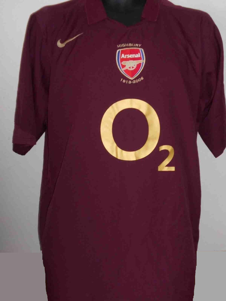 arsenal highbury jersey