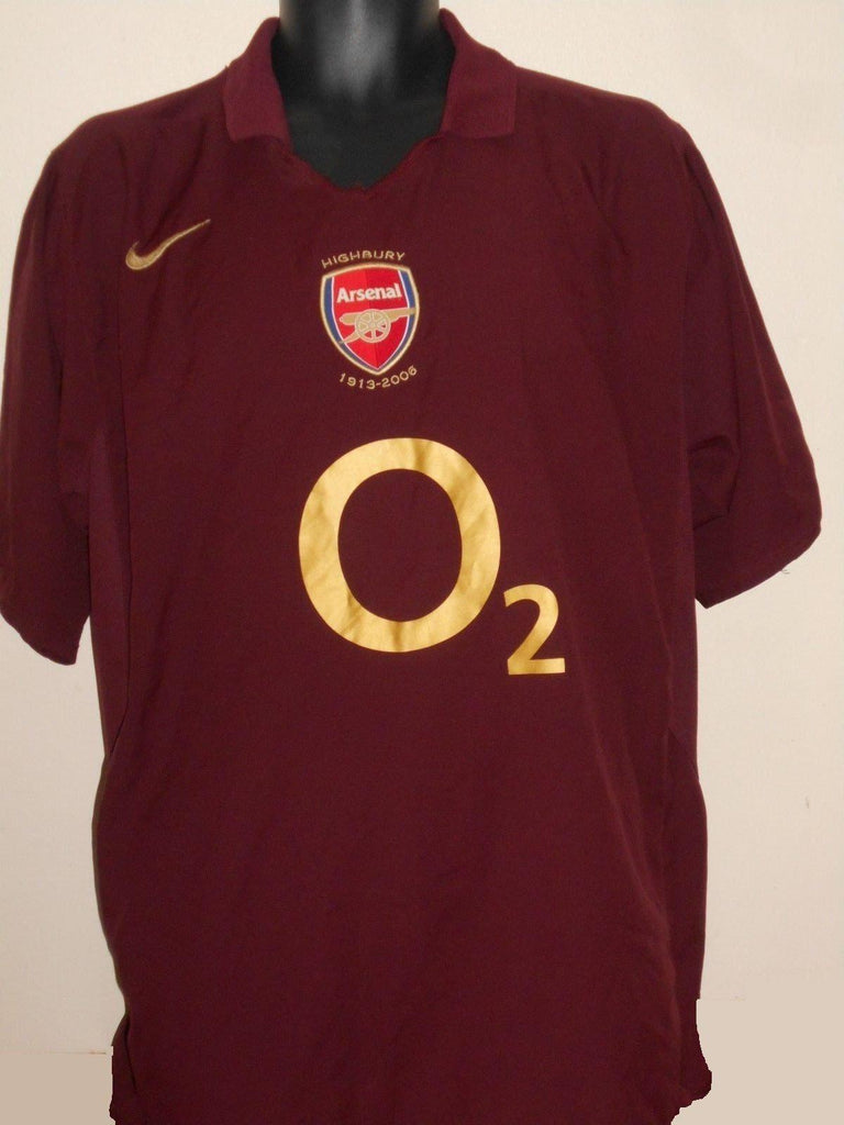 arsenal 2006 highbury shirt