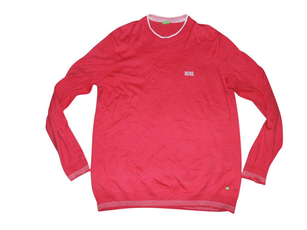 hugo boss red jumper