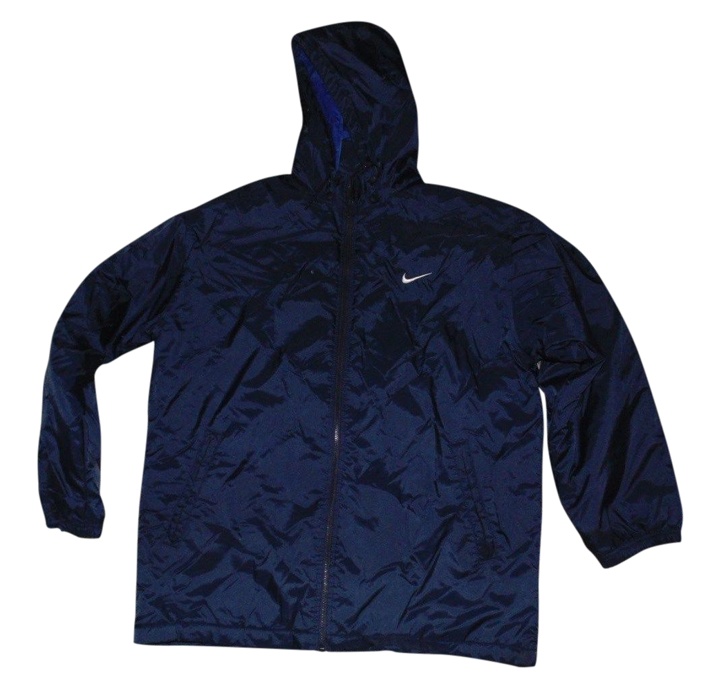 navy nike coat