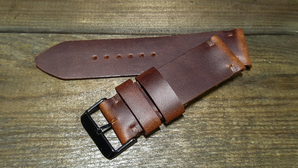 waterproof leather watch