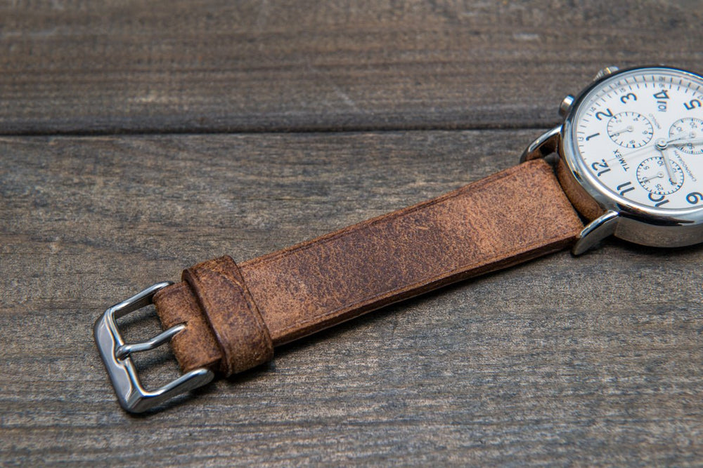 Badalassi Minerva Tundra leather watch strap, handmade in Finland ...