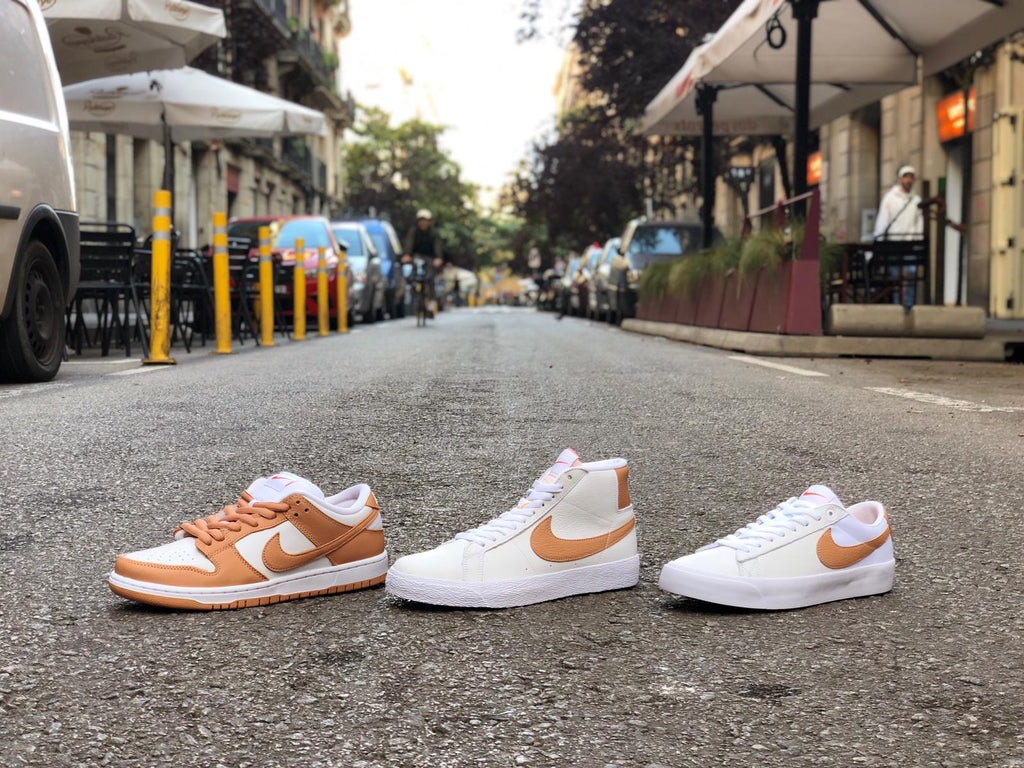 Nike SB Orange Label White Cognac Pack 