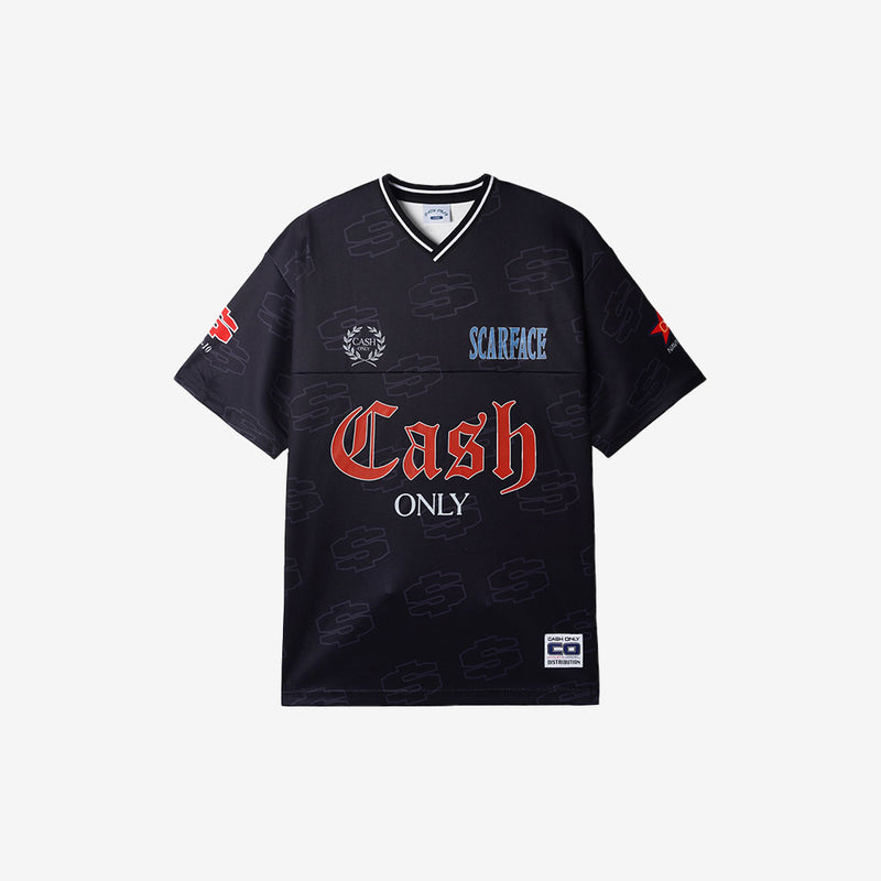 cash only tee shirt jersey training (black) – Amigos Skate Shop