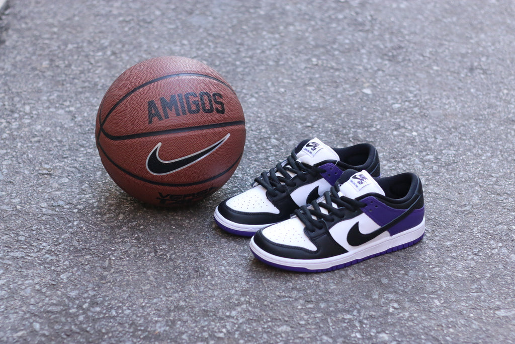 court purple dunks