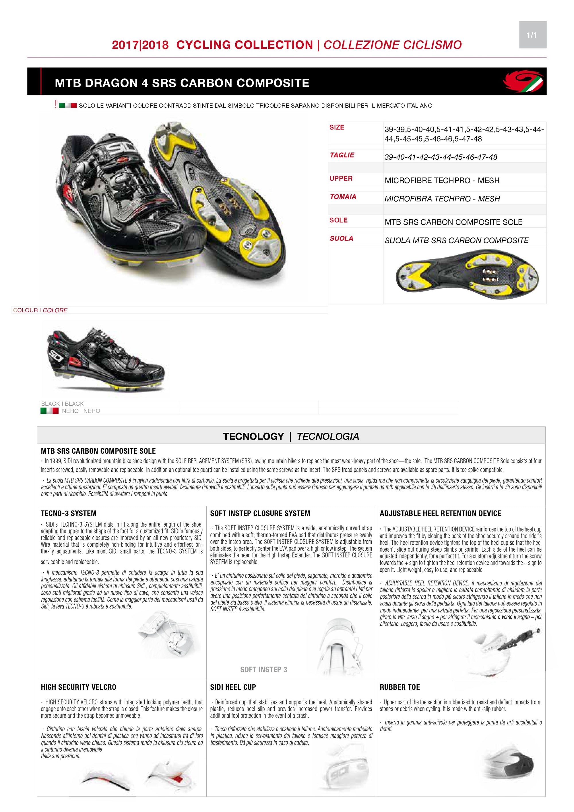 sidi dragon 4 carbon