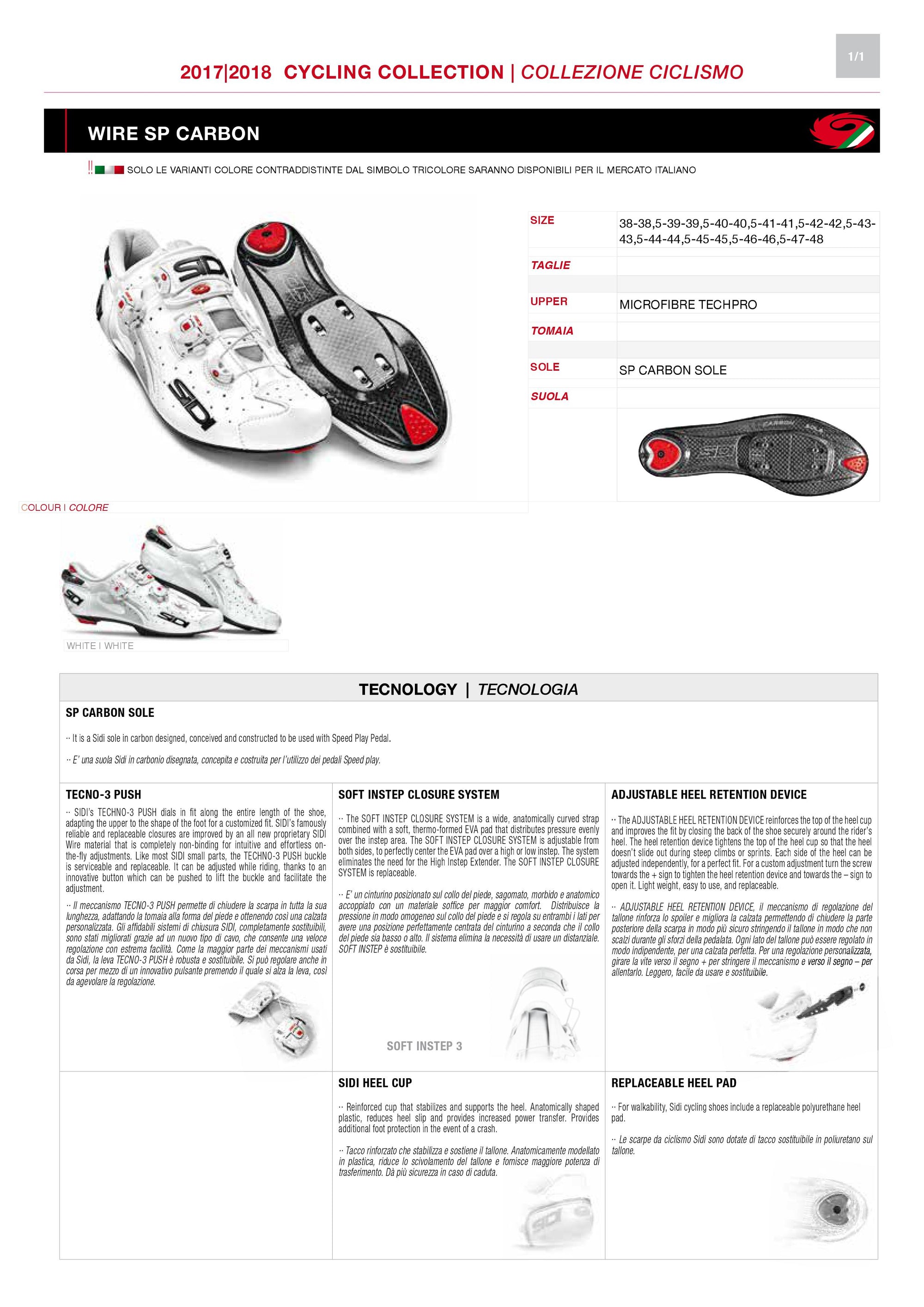 sidi wire push speedplay