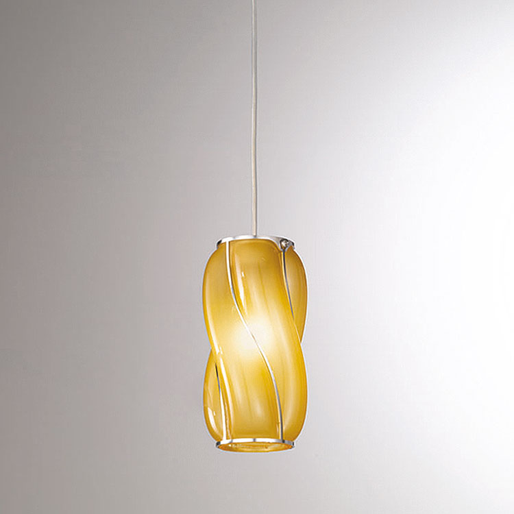 Modern Venetian Glass Ceiling Pendant Genuine Handblown Venetian