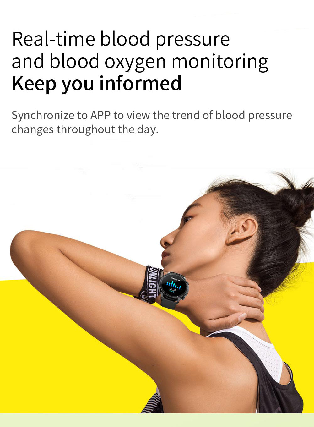 COLMI V23 Pro Women Temperature Smart Watch Full Touch Fitness Tracker IP67 Waterproof Blood Pressure Men Smartwatch