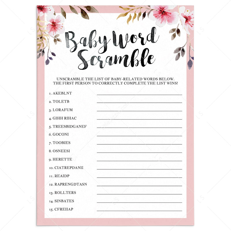 printable-word-scramble-games-for-baby-shower-instant-download