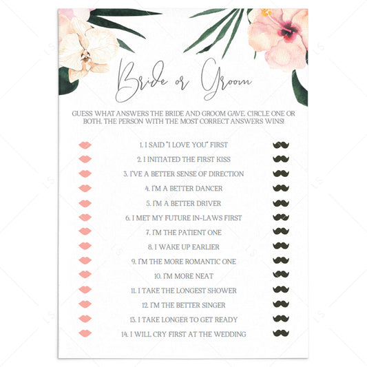 Greenery Whats In Your Purse Bridal Shower Game Printable – LittleSizzle